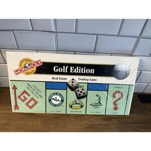 Monopoly Golf Edition - Authorized Edition 1996 - New Sealed Box-VINTAGE